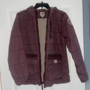 Womens Purple Carhartt Coat